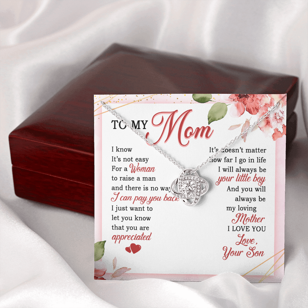 To My Mom - Always Be Your Little Boy - Necklace SO06V