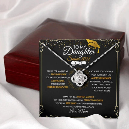 To My Daughter - Senior 2022 - Necklace SO63V - Charming Present