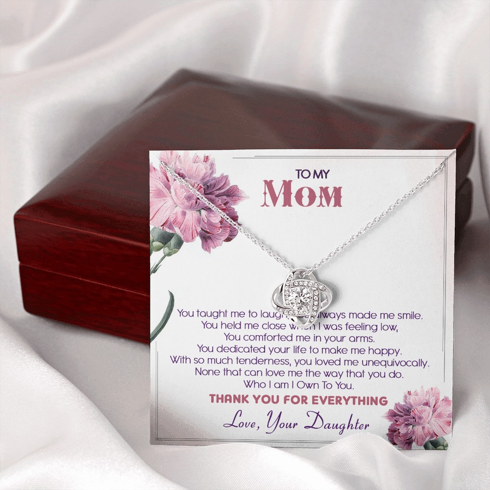 To My Mom Thank You For Loving Me Unconditionally - Necklace SO29T