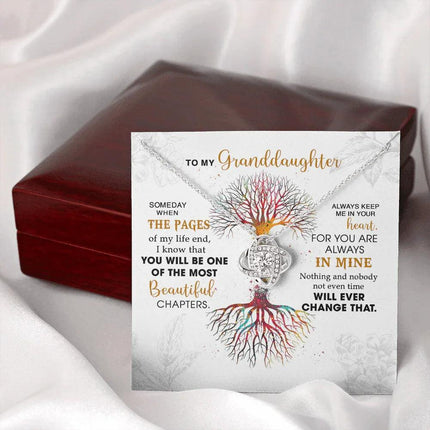 To My Granddaughter - You Are Always In Mine - Necklace DR11 - Charming Present