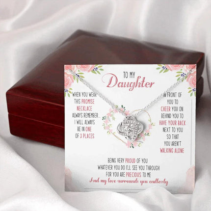 To My Daughter You Are Precious To Me - Necklace SO42V - Charming Present