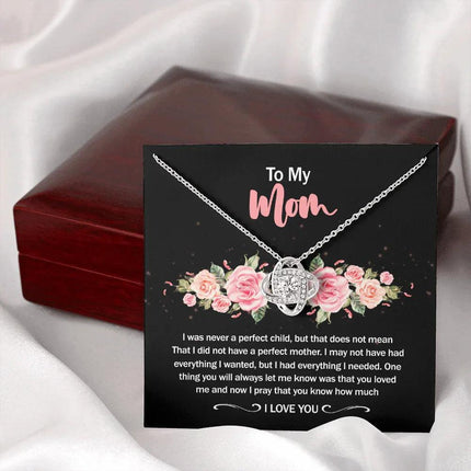 To My Mom - You Know How Much I Love You - Necklace SO80V - Charming Present
