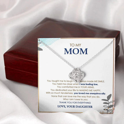 To My Mom Thank You For Everything - Necklace SO11V - Charming Present