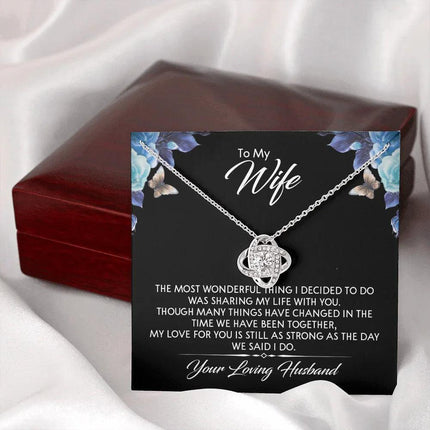 To My Wife - My Love For You - Necklace SO146T - Charming Present