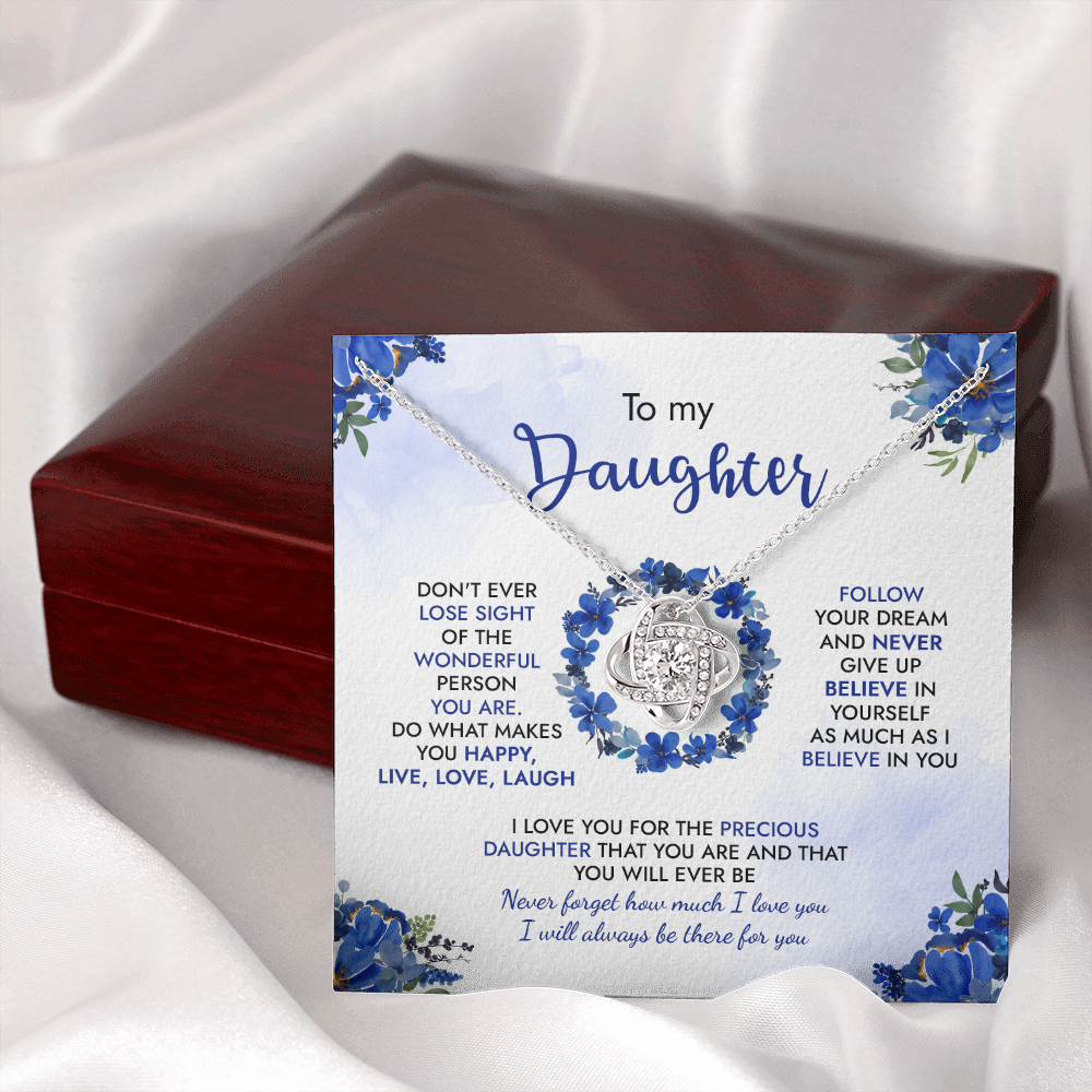 To my Daughter - Do What Makes You Happy - Necklace SO98