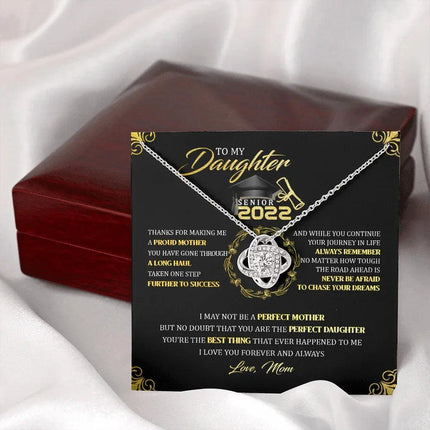 To My Daughter - Senior 2022 - Necklace SO62T - Charming Present