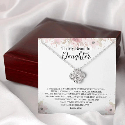 To My Daughter - Something You Must Always Remember - Necklace SO139V - Charming Present