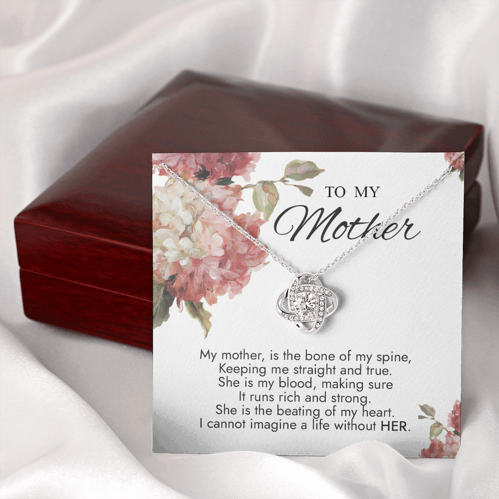 To My Mother I Cannot Imagine A Life Without YOU Necklace SO80