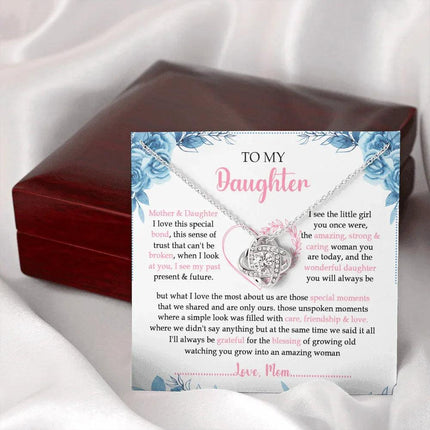 To My Daughter You Are My Wonderful Woman - Necklace SO43V - Charming Present