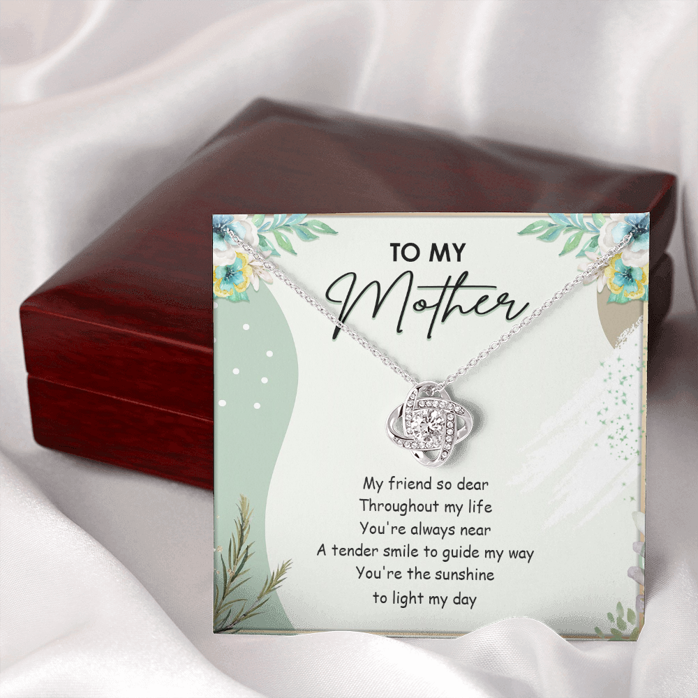 To My Mom You're The Sun Shine To Light My Day - Necklace SO20V