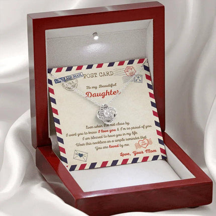 To My Daughter - You Are Loved - Necklace SO49 - Charming Present