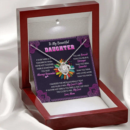 To My Beautiful Daughter - You Mean To Me - Hippie Necklace SO113V1 - Charming Present