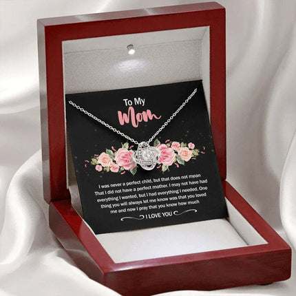 To My Mom - You Know How Much I Love You - Necklace SO80V - Charming Present
