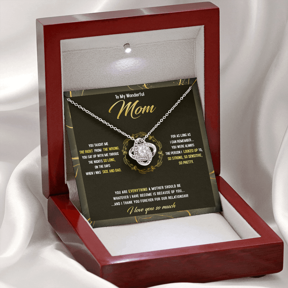 To The Best Mom - The Person I Looked Up To - Necklace SO41T