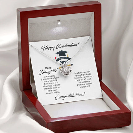 To My Daughter - Happy Your Graduation - Necklace SO110T - Charming Present
