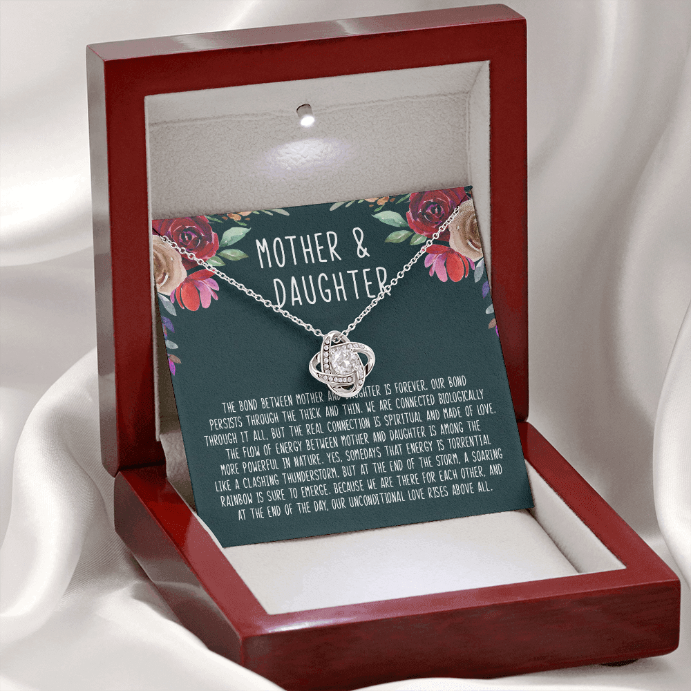 Mother's Day Gift - The Bond Between Mother And Daughter Is Forever - Necklace SO16T