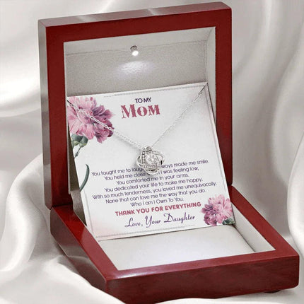 To My Mom Thank You For Loving Me Unconditionally - Necklace SO29T - Charming Present
