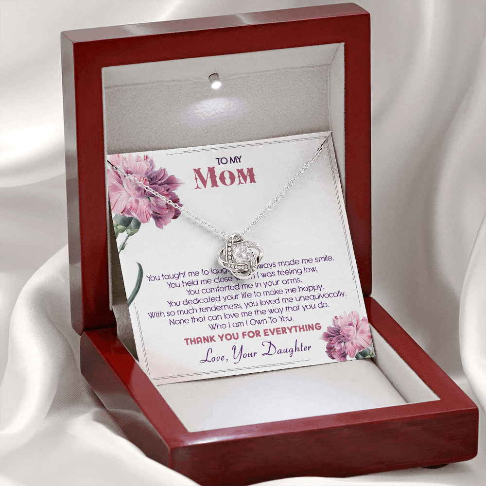 To My Mom Thank You For Loving Me Unconditionally - Necklace SO29T