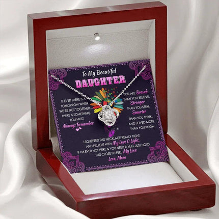To My Beautiful Daughter - You Mean To Me - Hippie Necklace SO113V - Charming Present