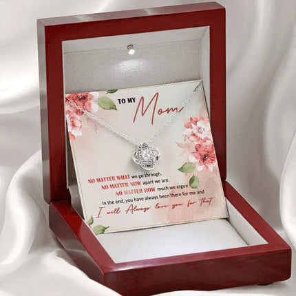 To My Mom I Will Always Love You - Necklace SO26V - Charming Present