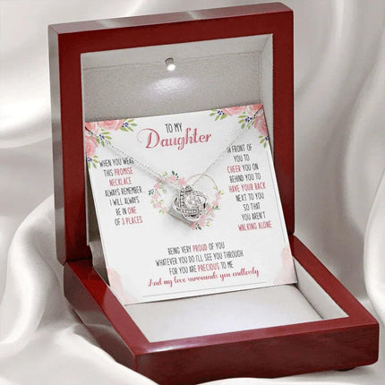 To My Daughter You Are Precious To Me - Necklace SO42V - Charming Present