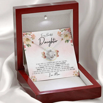 To My Beautiful Daughter - You Are Smarter Than You Think - Necklace SO85 - Charming Present