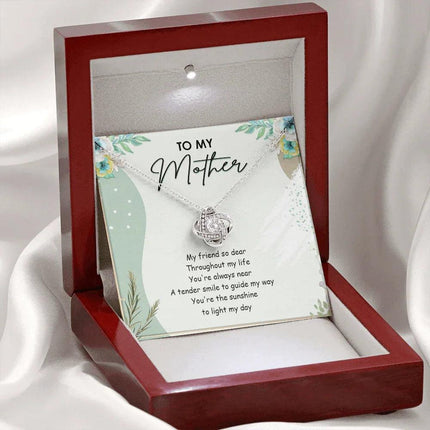 To My Mom You're The Sun Shine To Light My Day - Necklace SO20V - Charming Present