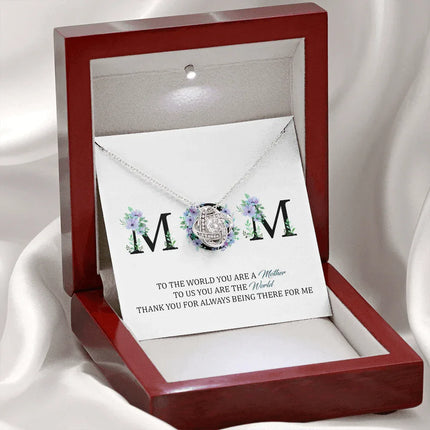MOM - Thank You For Always Being There For Me - Necklace SO89T - Charming Present