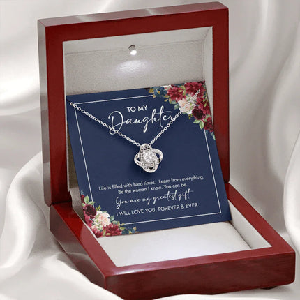 To My Daughter You Are My Greatest Gift - Necklace SO72 - Charming Present