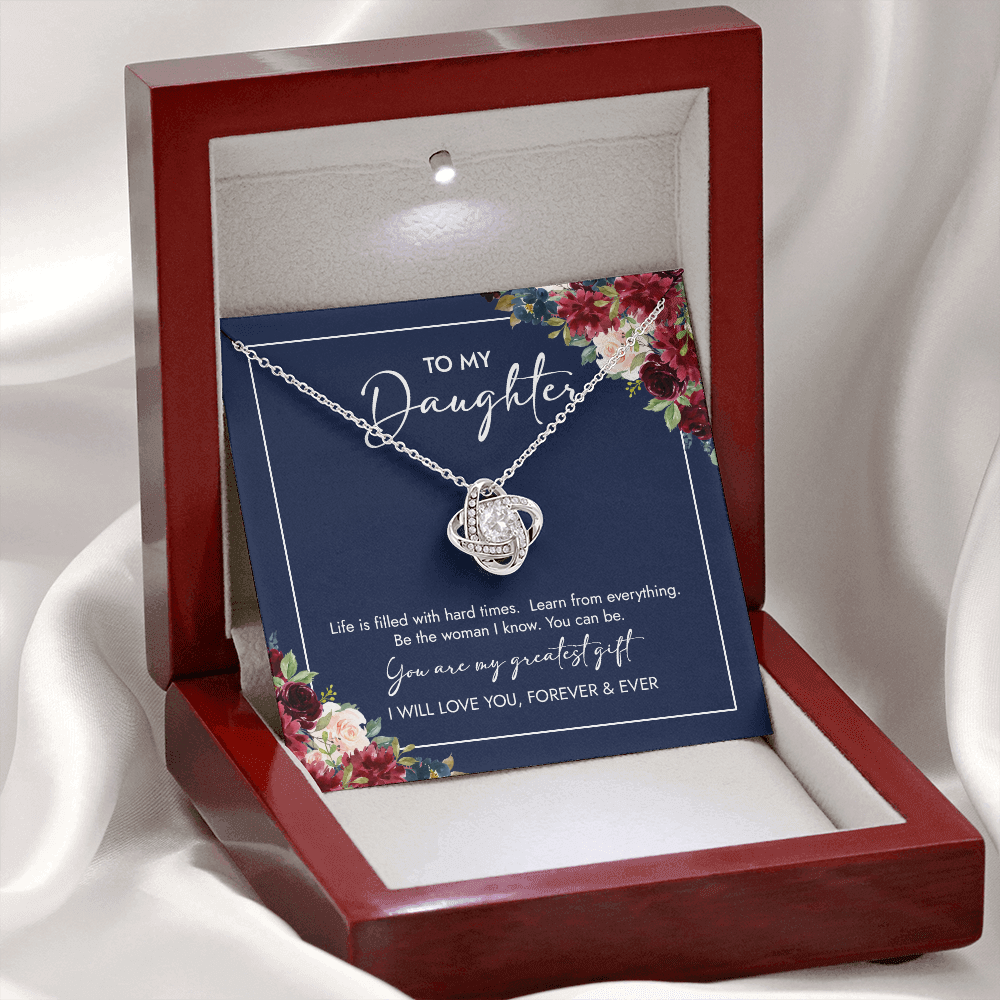 To My Daughter You Are My Greatest Gift - Necklace SO72