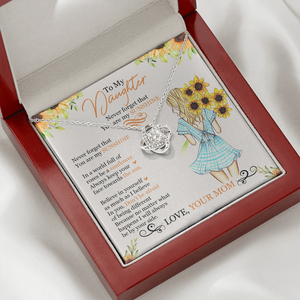 To My Daughter - You Are My Sunshine - Necklace SO137T