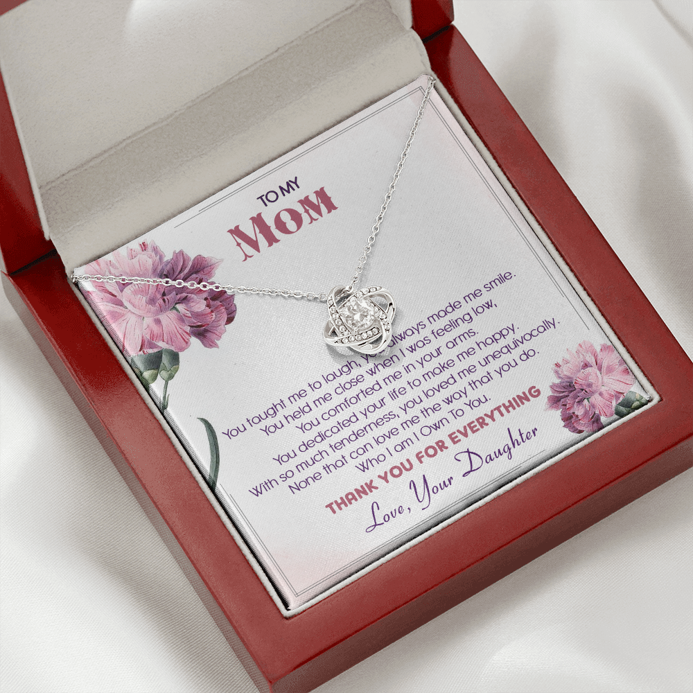To My Mom Thank You For Loving Me Unconditionally - Necklace SO29T