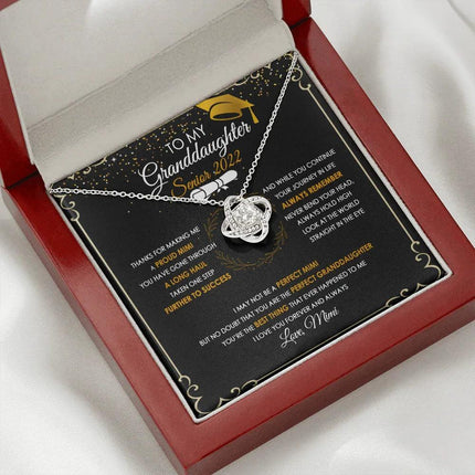 To My Granddaughter From MIMI - Senior 2022 - Necklace SO63V2 - Charming Present