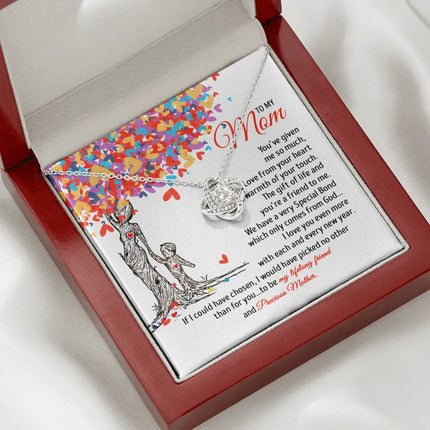 To My Mom - We Have A Very Special Bond - Necklace SO57T - Charming Present
