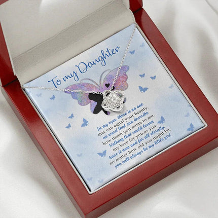 To My Daughter You Will Always Be My Little Girl - Necklace SO74 - Charming Present