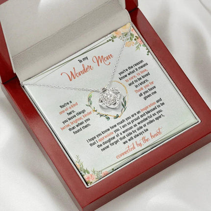 To My Wonder Mom You're One Of A Kind - Necklace SO45T - Charming Present