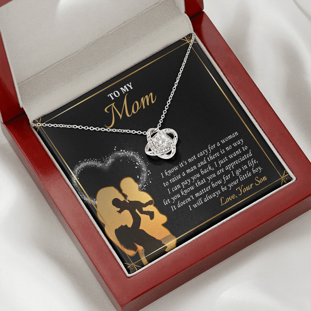 To My Mom - I Love You Forever And Always - Necklace SO119V