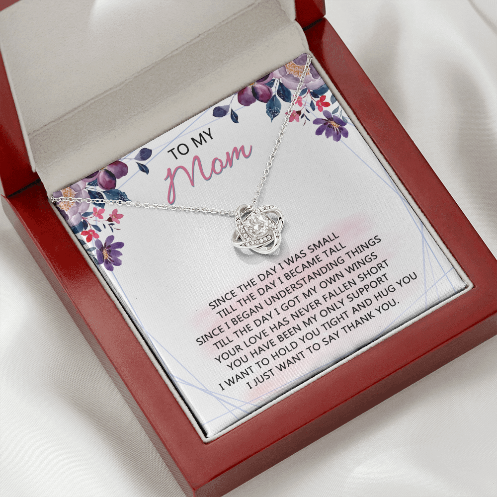 To My Mom - Your Love Has Been My Only Support - Necklace SO59V