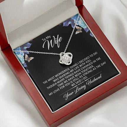 To My Wife - My Love For You - Necklace SO146T - Charming Present