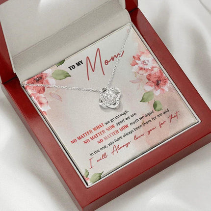 To My Mom I Will Always Love You - Necklace SO26V - Charming Present
