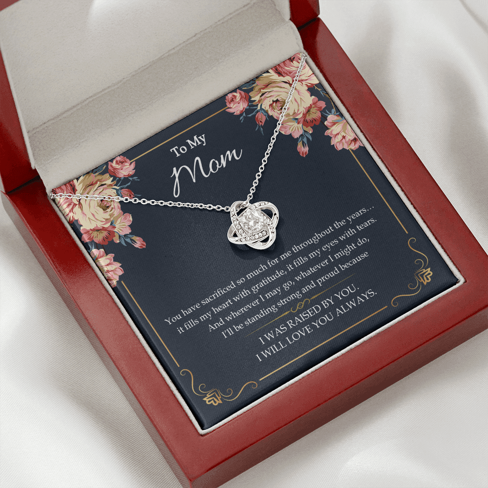 To My Mom - I Will Love You Always - Necklace SO55V