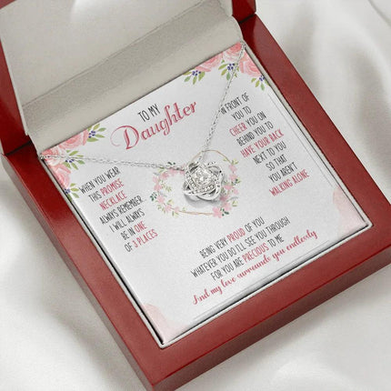 To My Daughter You Are Precious To Me - Necklace SO42V - Charming Present