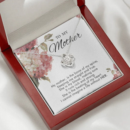 To My Mother I Cannot Imagine A Life Without YOU Necklace SO80 - Charming Present