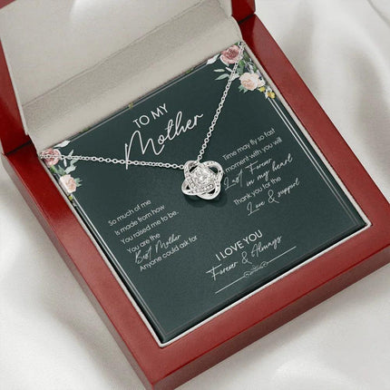 To My Mother - Thank You For Your Love And Support - Necklace SO13V - Charming Present