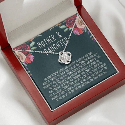 Mother's Day Gift - The Bond Between Mother And Daughter Is Forever - Necklace SO16T - Charming Present