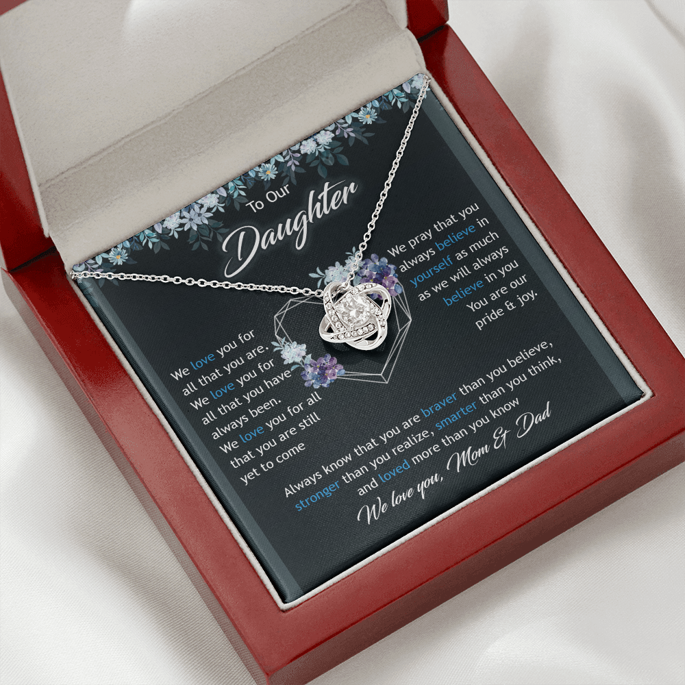 To Our Daughter We Love You Mom & Dad - Necklace SO47T
