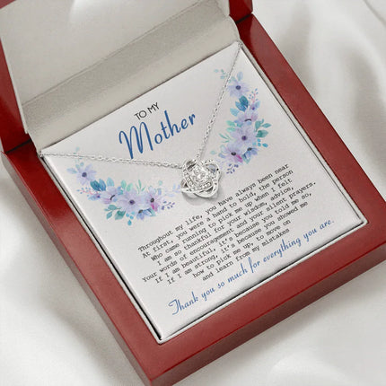 To My Mom - Thank You So Much For Everything You Are - Necklace SO71T - Charming Present