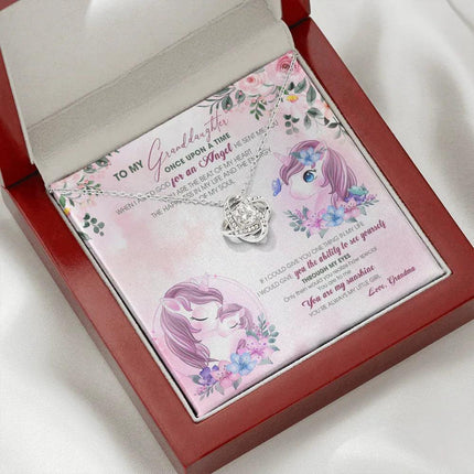To My Granddaughter - You Are My Sunshine - Necklace DR14 - Charming Present