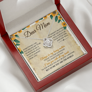 Dear Mom I Will Always Be Your Little Girl - Necklace SO28V