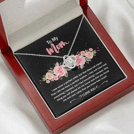 To My Mom - You Know How Much I Love You - Necklace SO80V - Charming Present